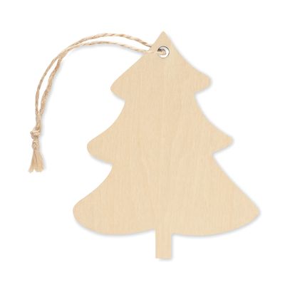 Adorno Navidad en Madera para Sublimar
