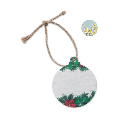 Adorno Navideño Biodegradable