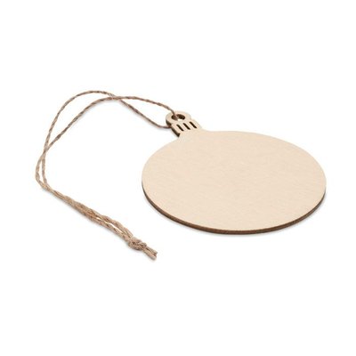 Adorno Redondo navideño MDF