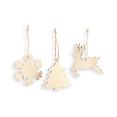 Adornos Navideños de Madera