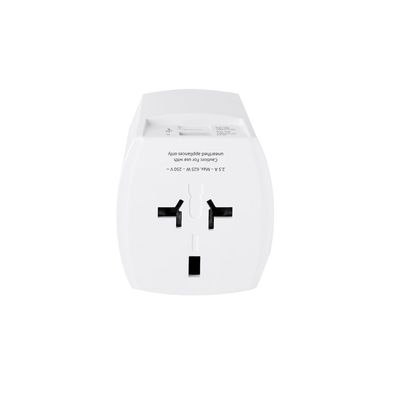 Adaptador de viaje universal USB y Tipo C Bla
