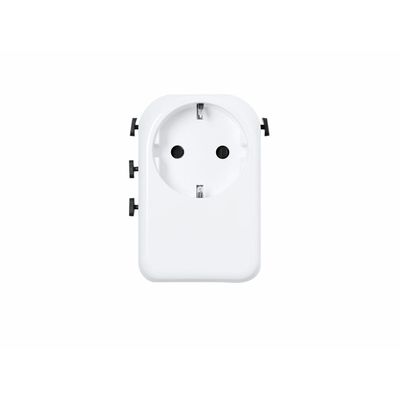 Adaptador de enchufes compacto Bla