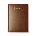 Agenda de 320 páginas y 4 con mapas Marrón Talla Única Adulto
