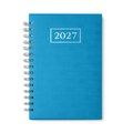 Agenda A5 con anillas y tapas acolchadas Royal Claro