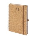 Agenda A5 Corcho con Espiral