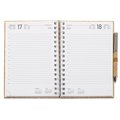 Agenda A5 Corcho con Espiral