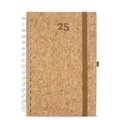 Agenda A5 Corcho con Espiral