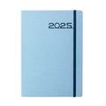 Agenda A5 Diaria Eco 8 Idiomas Azul