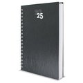 Agenda con anillas metalizadas
