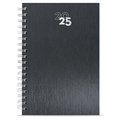 Agenda con anillas metalizadas