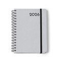 Agenda con anillas tamaño A5 Gris TALLA ÚNICA ADULTO