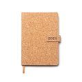 Agenda día A5 de corcho con cubierta magnética