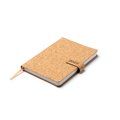 Agenda día A5 de corcho con cubierta magnética