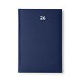 Agenda dia A5 con cubierta acolchada Marino Talla Única Adulto