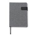 Agenda día A5 con cubierta magnética Gris Vigore Talla Única Adulto