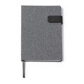 Agenda día A5 con cubierta magnética Gris Vigore