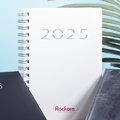Agenda página por día 2024 de polipiel con anillas