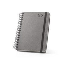 Agenda A5 con anillas Negro