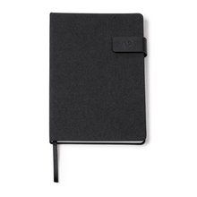 Agenda día A5 con cubierta magnética Negro