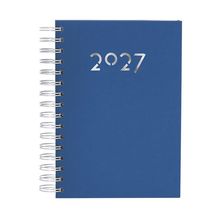 Agenda de anillas A5 Página Día y Caja Azul