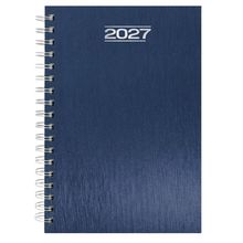 Agenda con anillas metalizadas Az