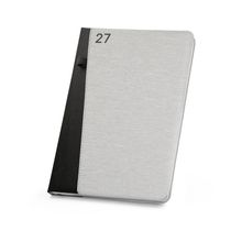 Agenda B5 con portalápices Gris