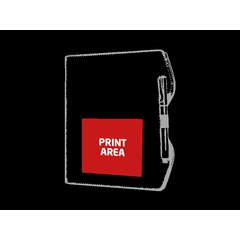 Agenda negra | Zona inferior | 100 x 50