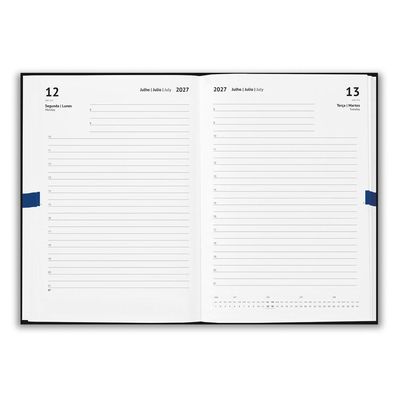 Agenda A5 materiales reciclado 2027 