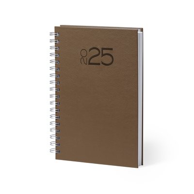 Agenda 2025 de suave polipiel con espiral Marr