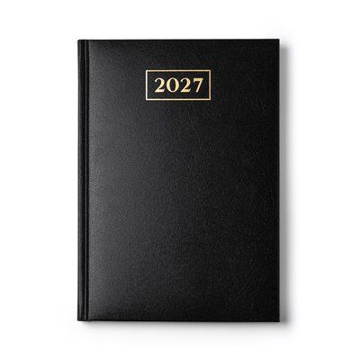 Agenda de 320 páginas y 4 con mapas Negro