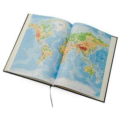 Agenda de 320 páginas y 4 con mapas