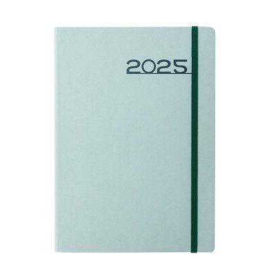 Agenda A5 Diaria Eco 8 Idiomas Verde