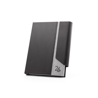 Agenda A5 materiales reciclado 2026  Gris Claro
