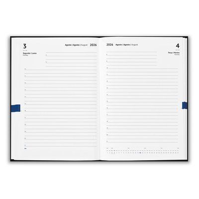 Agenda A5 materiales reciclado 2026 