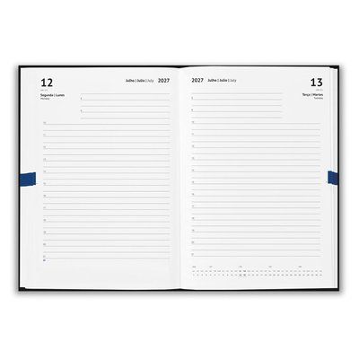 Agenda A5 en PU con plan diario