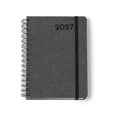 Agenda con anillas tamaño A5 Negro