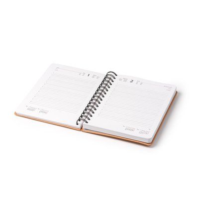 Agenda con anillas tamaño A5