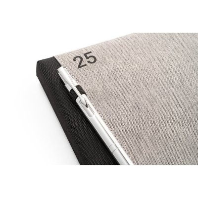 Agenda B5 con portalápices