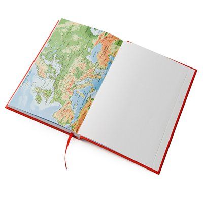 Agenda dia A5 con cubierta acolchada
