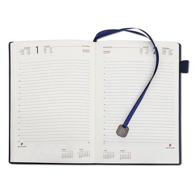 Agenda día con cubierta flexible