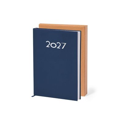 Agenda tamaño B5 Diseño página día y marcapágina