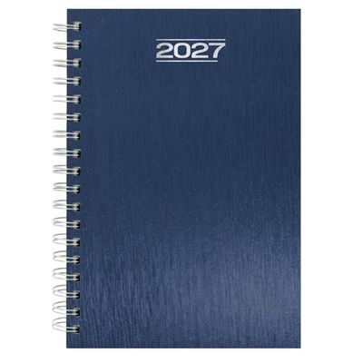 Agenda con anillas metalizadas Az