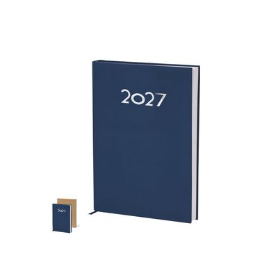 Agenda tamaño B5 Diseño página día y marcapágina