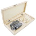 Ajedrez de Madera Plegable Estuche