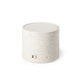 Altavoz bluetooth inalámbrico circular en caña de trigo