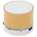 Altavoz Corcho y marcaje a Láser iluminado