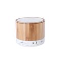 Altavoz con cuerpo en bambú con ranura para mini SD