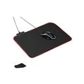Alfombrilla gamer LED multicolor
