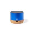 Altavoz 3W BT Aluminio Reciclado/Corcho