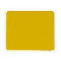 Alfombrilla para ratón de diseño plano Amarillo Talla Única Adulto